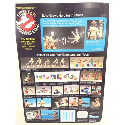 40 - A Carded The Real Ghostbusters Ecto-Heros Winston Zeddmore. By Kenner.