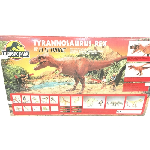 45 - A Boxed Jurassic Park Tyrannosaurus Rex With Con Electronic.