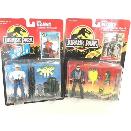 48 - 2 X Boxed Jurassic Park Figures. Alan Grant and Dennis Nedry.