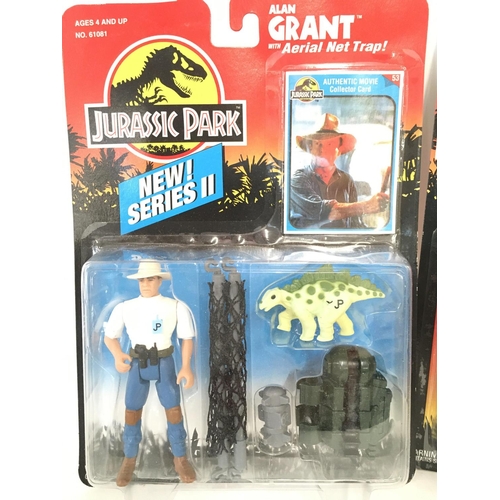 48 - 2 X Boxed Jurassic Park Figures. Alan Grant and Dennis Nedry.