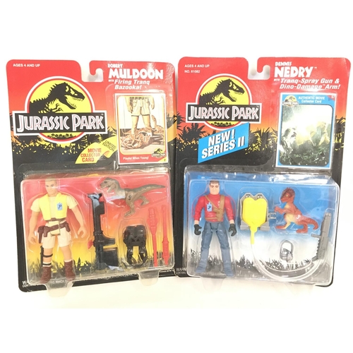 51 - 2 X Boxed Jurassic Park Figures. Robert Muldoon and Dennis Nedry.