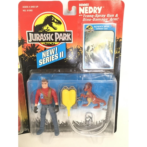 51 - 2 X Boxed Jurassic Park Figures. Robert Muldoon and Dennis Nedry.