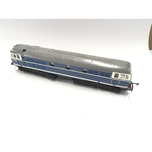 9 - A Rare Boxed TT Gauge Tri-Ang Railways AIA-AIA Diesel Loco Electriaue Habille Bleu.#T.96.