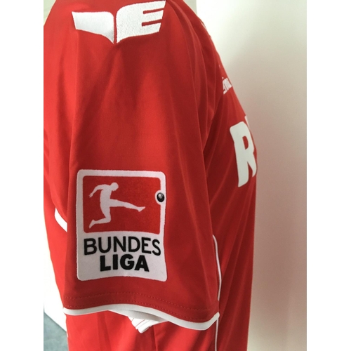 1324 - FC Cologne 2012 - 2013 Match Worn Football Shirt: Away short sleeve number 16 with Bundes Liga badgi... 