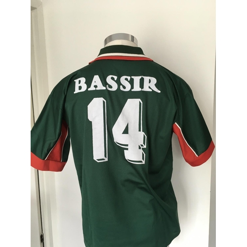 1333 - Morocco 1999 - 2000 Football Shirt: Home short sleeve number 14 with no badging to arms. Name Bassir... 