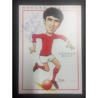 Futera 1997 George Best Manchester United Collectors Card: George 