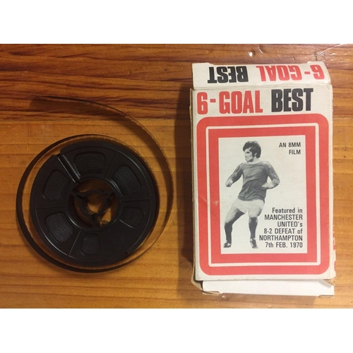 1616 - 69/70 Northampton v Manchester United 8mm Film: George Best scored 6 goals in this 8 - 2 win. Made b... 