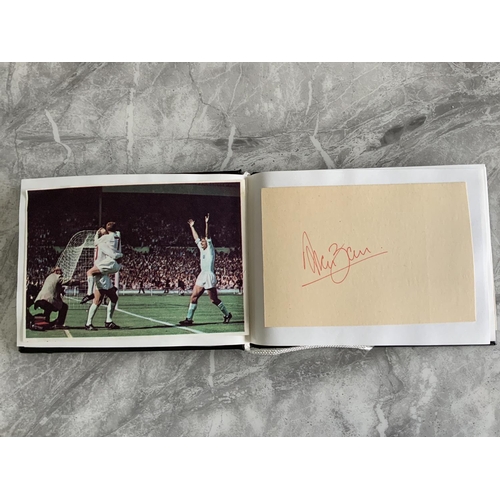 243 - England 1966 World Cup Autograph Book: Must view with a lot of time and money put into this book. Lo... 