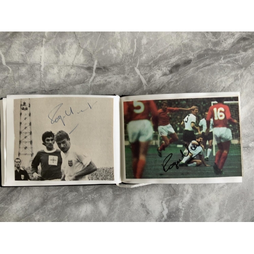 243 - England 1966 World Cup Autograph Book: Must view with a lot of time and money put into this book. Lo... 