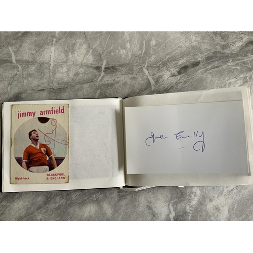 243 - England 1966 World Cup Autograph Book: Must view with a lot of time and money put into this book. Lo... 