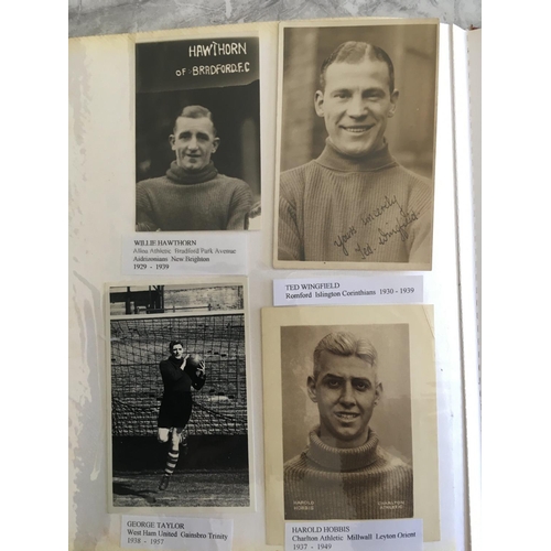 531 - Football Goalkeeper Project Memorabilia: Must have been a lifelong project potentially to write a bo... 