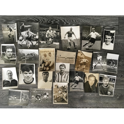 552 - 1960s Football Press Photos: Includes match action and portrait. Wide range of sizes but nothing sma... 