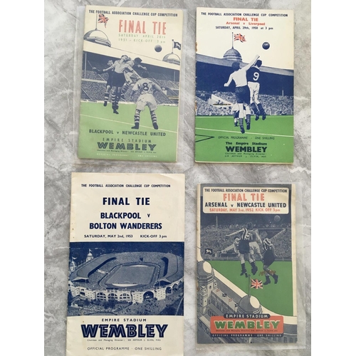 776 - FA Cup Final Programme Complete Collection: Every programme from 1946 to 2020 including replays. Col... 