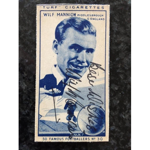 829 - Signed Football Card Collection: Includes Tommy Lawton, Billy Liddell, Roy Paul, Wilf Mannion, Johnn... 