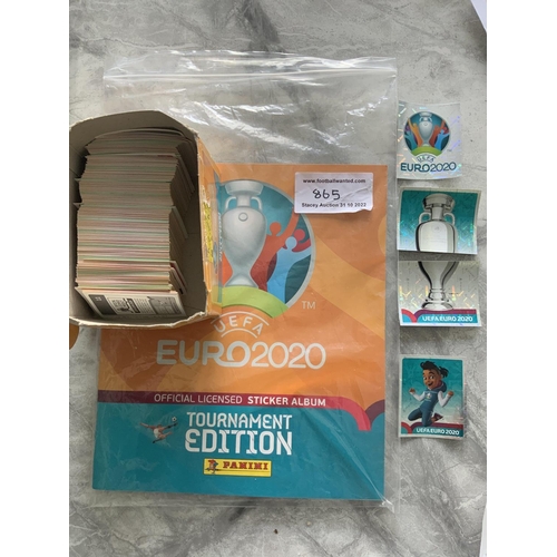 865 - Panini Euro 2020 Complete Loose Football Stickers: All 678 cards of the tournament played in 2021. C... 