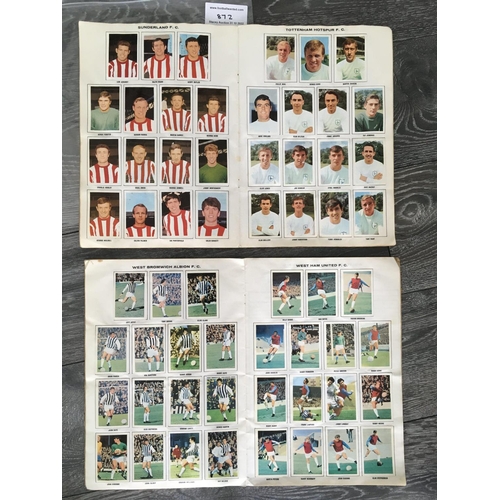 872 - 1960s Soccer Star Complete Football Card Albums: FKS Wonderful World Of Soccer Stars for 68/69 and 6... 