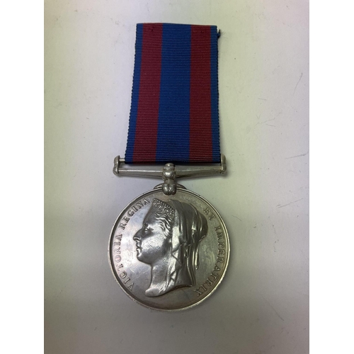 2216 - North West Canada medal awarded to Pte G Turner, 63rd Rifles H.P.B