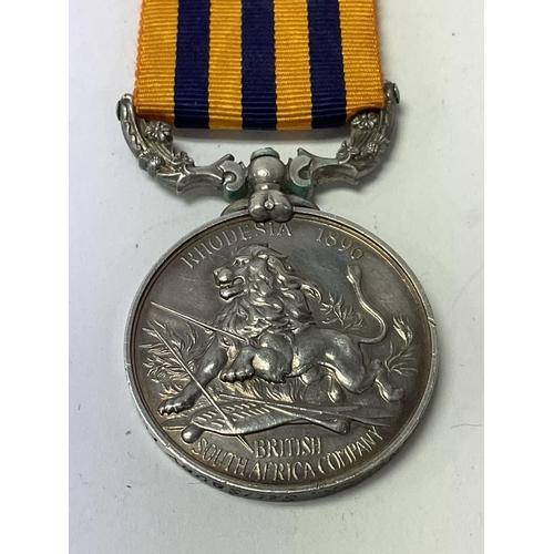 2217 - British South Africa Company Medal 1896, Awarded to Trooper C.Hancock, Salisbury field force.