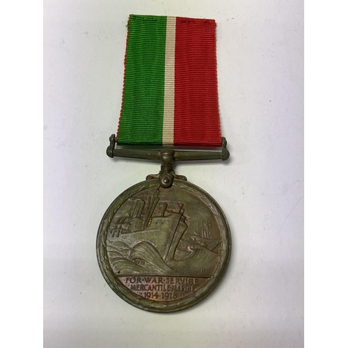 2222 - A Mercantile marine medal awarded to Stephen Sullivan.