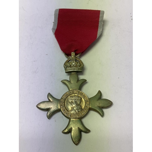 2224 - A civillian OBE award, unnamed.