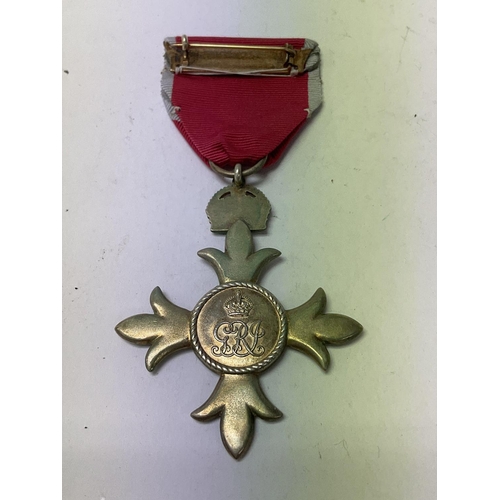 2224 - A civillian OBE award, unnamed.