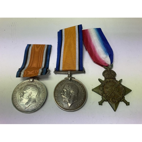2230 - 3 WW1 medals to include 2 1914-18, awarded to Stephen Sullivan, 89219 2 Cpl H.T B Harper. P.E, 1914 ... 