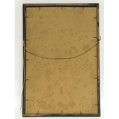 2235 - Framed WW2 document with Himmler signature. In fair condition