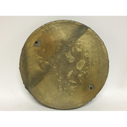 2243 - Stone German Swastika plaque