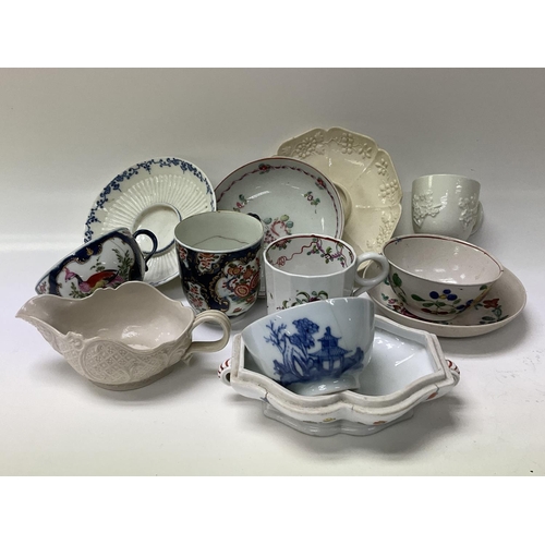 1023 - A collective lot of English and European porcelain.