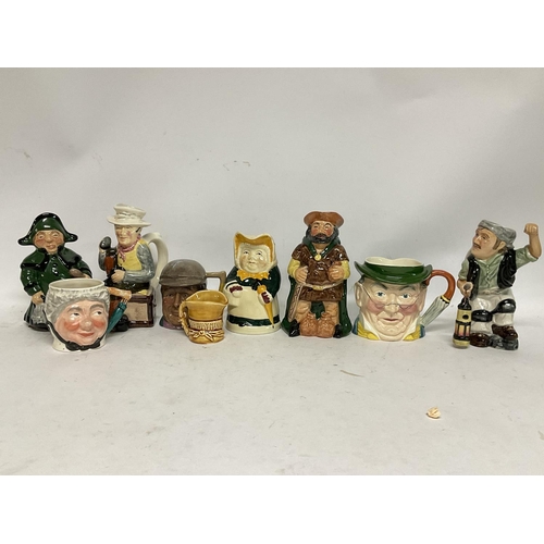 1031 - A collection of Doulton & Toby character jugs