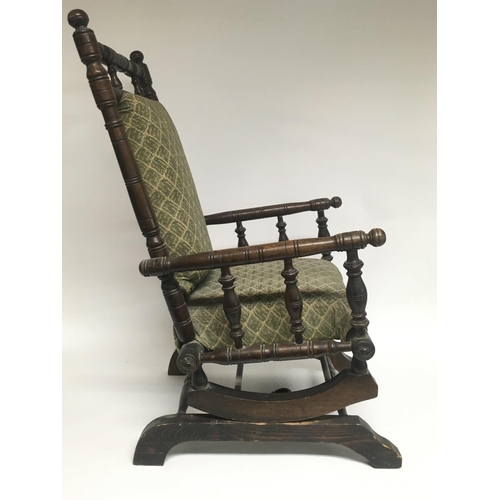 1201 - Small childs rocking chair