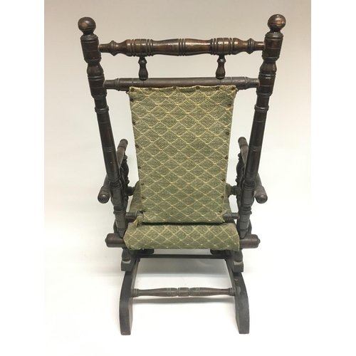 1201 - Small childs rocking chair