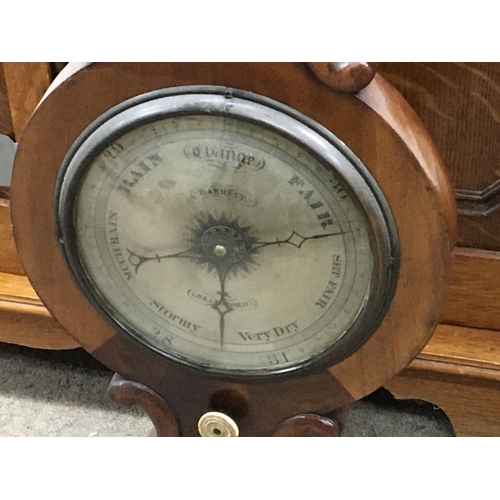 1309 - A Victorian mercury tubed barometer