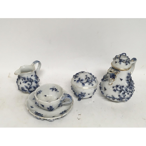 919 - German Porcelain tea for 2 set