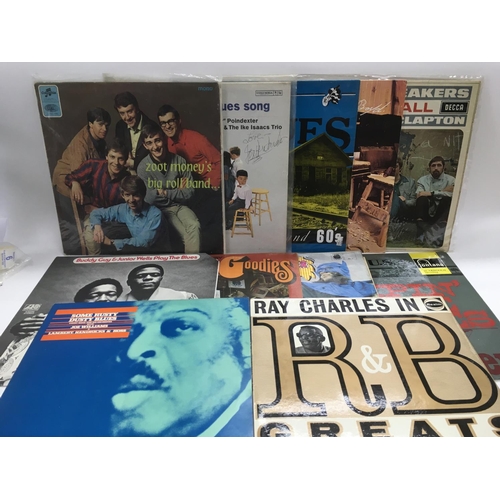 108 - A collection of eleven blues LPs by various artists including John Mayall's Bluesbreakers, Zoot Mone... 