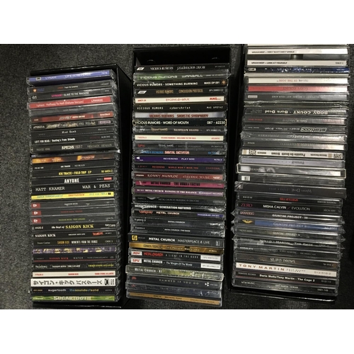 1089 - A large collection of CDs by various artists including Green Day, Ween, Avenged Sevenfold, American ... 