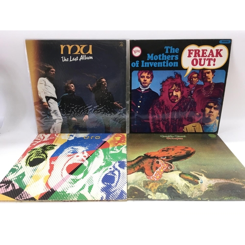 120 - Four prog/psych rock LPs by various artists including The Mothers Of Invention, Gentle Giant, UFO an... 