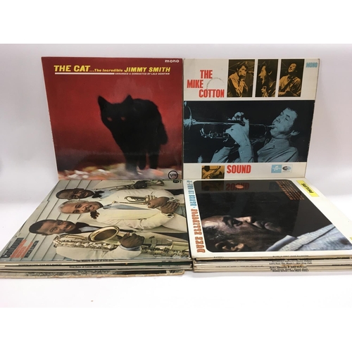 134 - Seventeen jazz LPs by various artists including Stan Getz, Jimmy Smith, Buddy Greco and others.