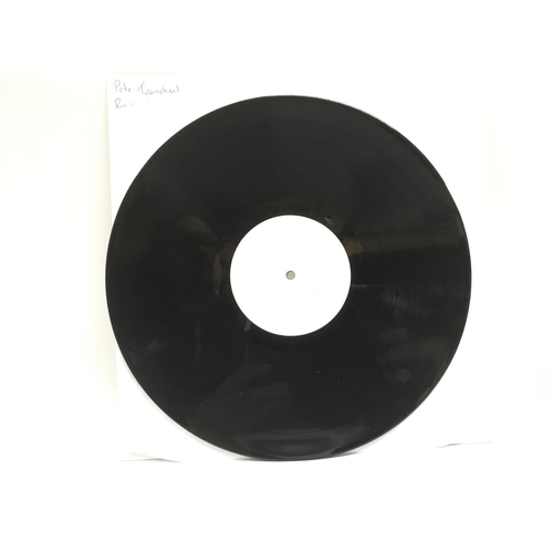 142 - A test pressing for the 180g Pete Townshend and Ronnie Lane 'Rough Mix' LP, 4780139 BG5647901 A1 B1.