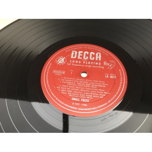 153 - Two first UK pressings of Small Faces LPs comprising 'From The Beginning' and 'Small Faces' plus a f... 