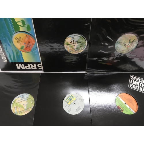 18 - A collection in two bags of 24 limited edition 12inch singles comprising various reggae, ska, soul a... 