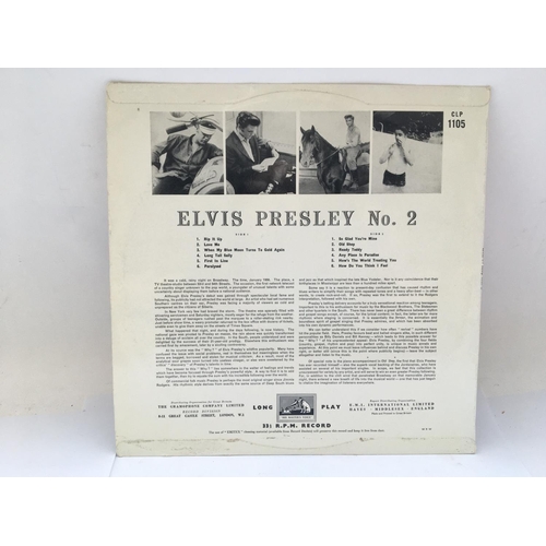 209 - Three Elvis Presley LPs comprising a 1957 UK pressing of âNo.2â in Ex condition, 10inch âThe B... 