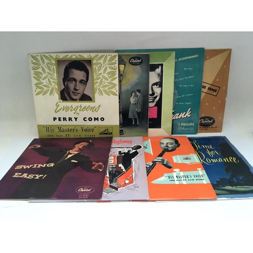 210 - A collection of 10inch discs and EPs comprising mainly jazz titles.