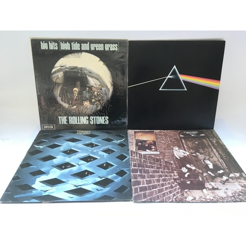 213 - Two LPs by The Who comprising 'Tommy' and 'Meaty, Beaty, Big & Bouncy' plus 'Dark Side Of The Moon' ... 