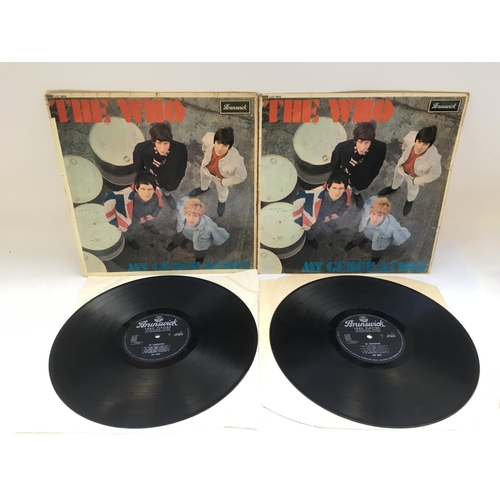 223 - Two first UK pressings of the 'My Generation' LP by The Who, LAT8616 on the Brunswick label. One rec... 