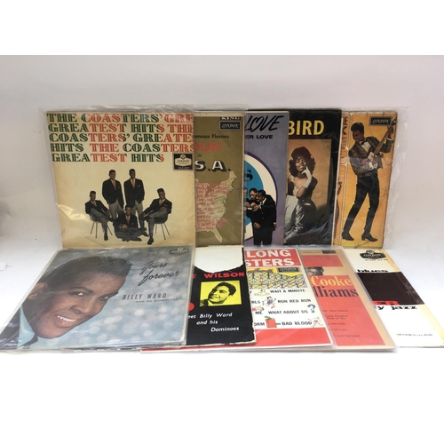 241 - Ten 1960s soul, blues, doo wop and funk LPs by various artists including The Coasters, James Brown, ... 