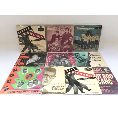 272 - Ten rock n roll and skiffle EPs by various artists including Little Richard, The Vipers, The Bell Bo... 