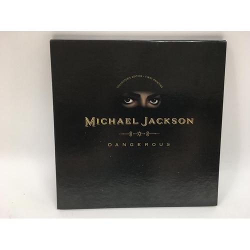 36 - A limited edition Michael Jackson 'Dangerous' CD pop up set.