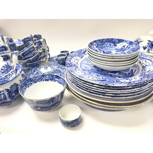 1099 - A large collection of ceramics Predominantly Spodes.