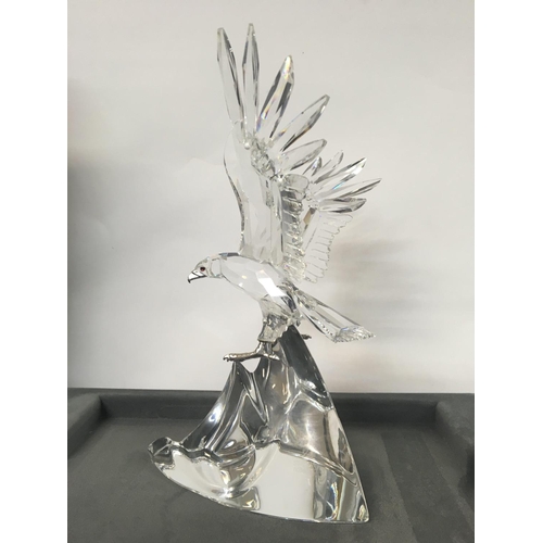 1194 - A cased Swarovski Silver Crystal collection- The Eagle, together with certificate of authenticity sh... 